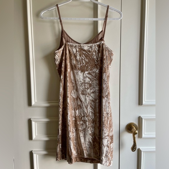 Velvet Mini Dress - Picture 2 of 3